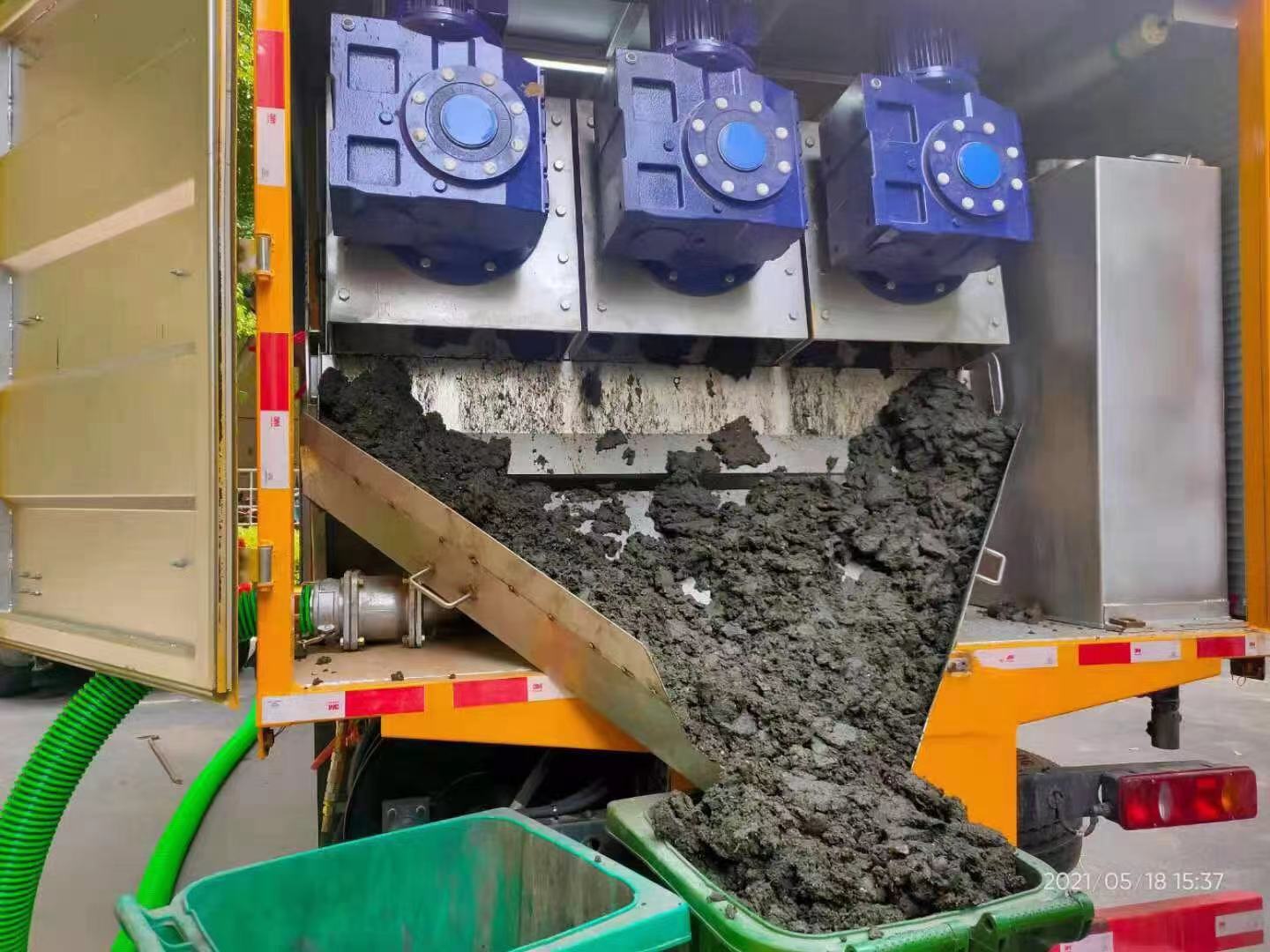 青神化粪池清掏城市维护站-泥浆净化干湿分离处理